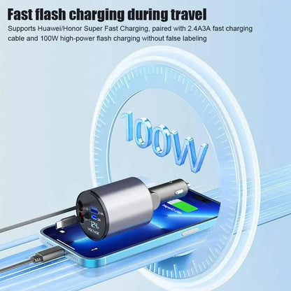 Chargeur de téléphone USB ultra rapide pour voiture