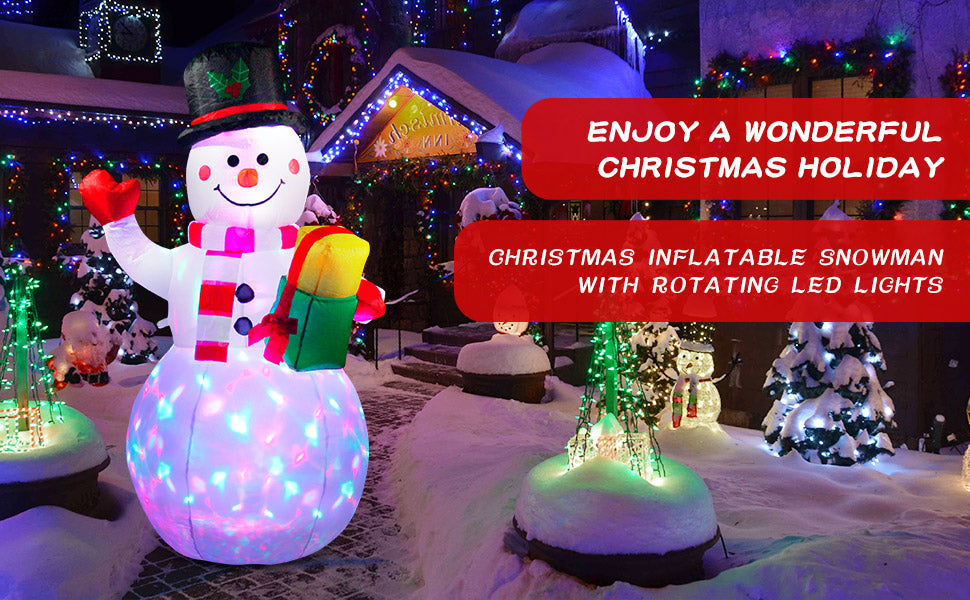 Foot Inflatable Snowman