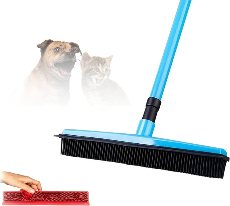 Balai en caoutchouc pour enlever les poils d'animaux