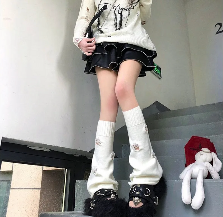 Lolita Charm Leg Warmer Socks