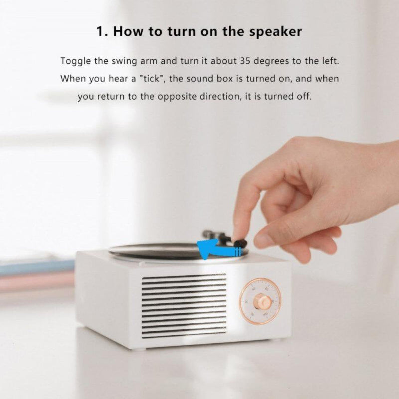 Fashioned Classic Style Bluetooth Speaker