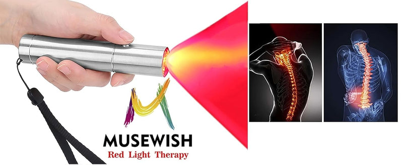 Infrared LED Flashlight for Pain Relief