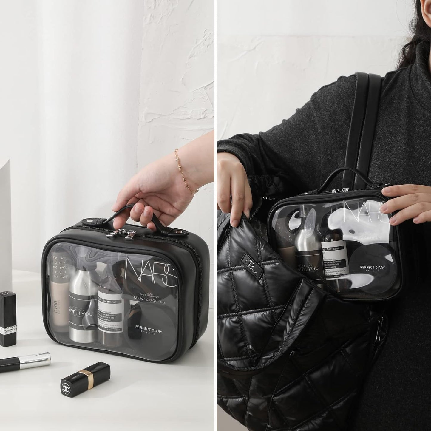 Trousse de voyage pour articles de toilette