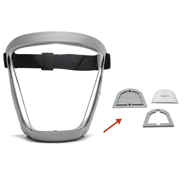 Anti-Dust & Fog-Resistant Face Shield