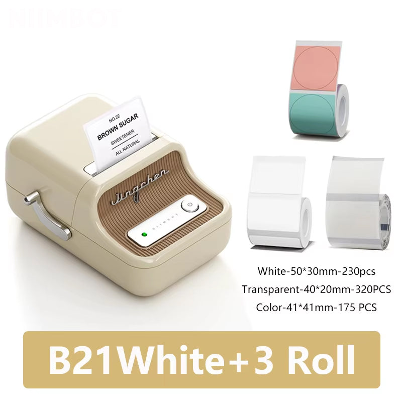 Imprimante d'étiquettes Bluetooth B21