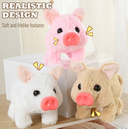 🎅Christmas Special Offer-Electric Pig Plush Realistic Toy-🎁