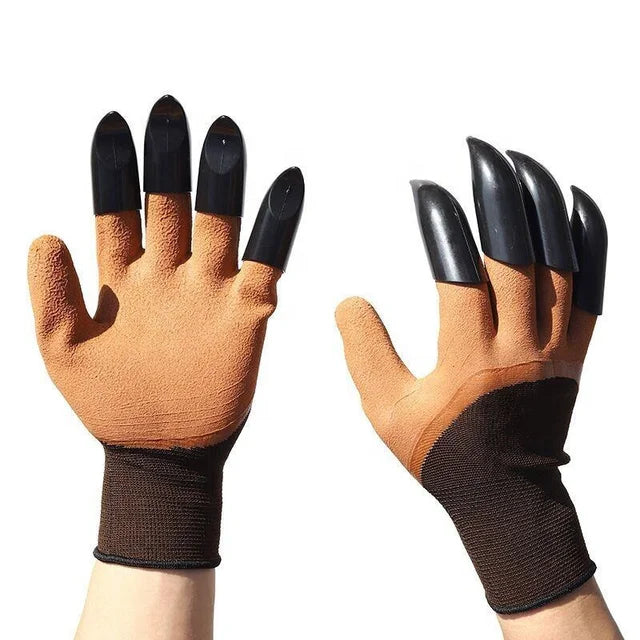 Genius Gardening Gloves with Claws