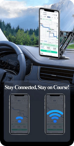 Support de téléphone de voiture magnétique Universal 360° PRO