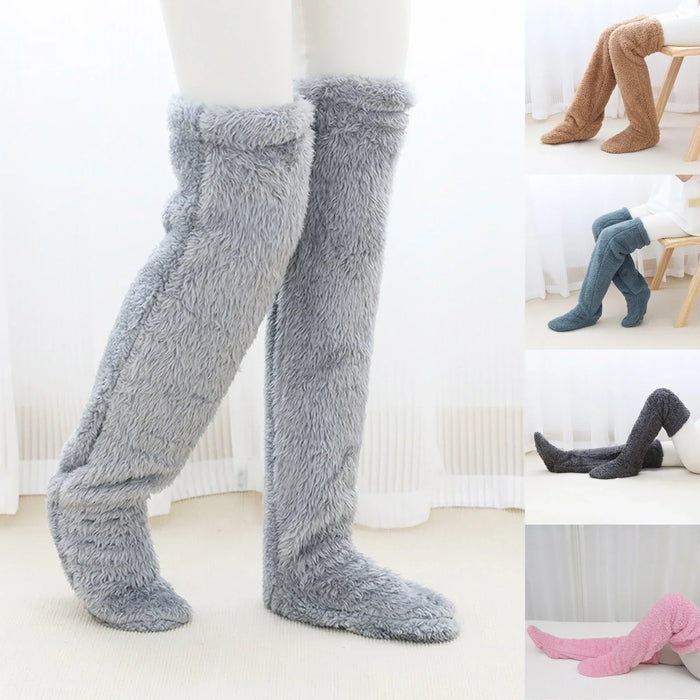 PlushWarmth Long Socks