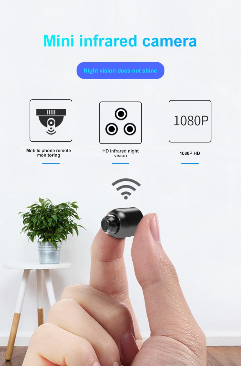 Mini caméra de surveillance HD 