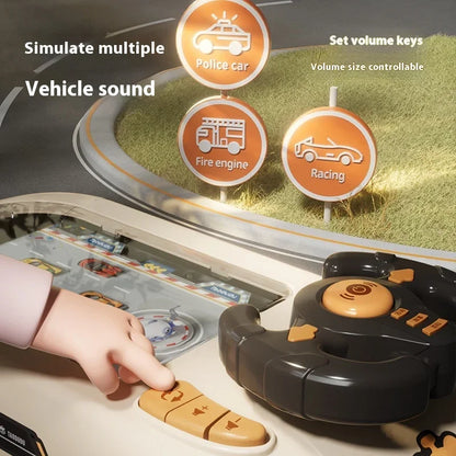 AdventureDrive Kids Steering Wheel Simulator