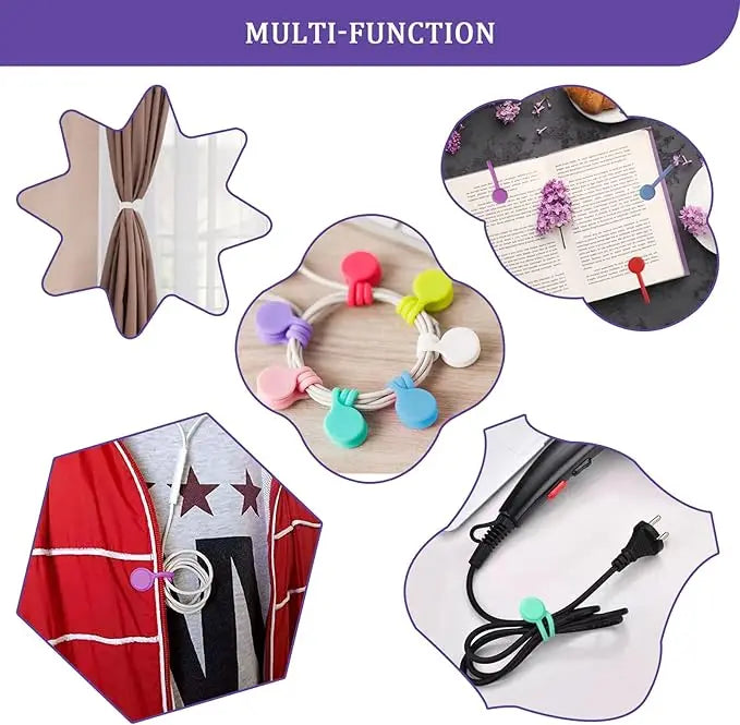Attaches de câble universelles FlexiMag