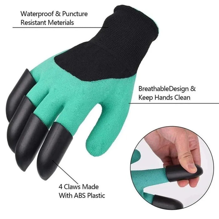 Genius Gardening Gloves with Claws