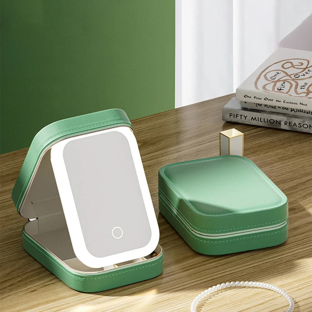 Boîte à maquillage ajustable TouchGlow