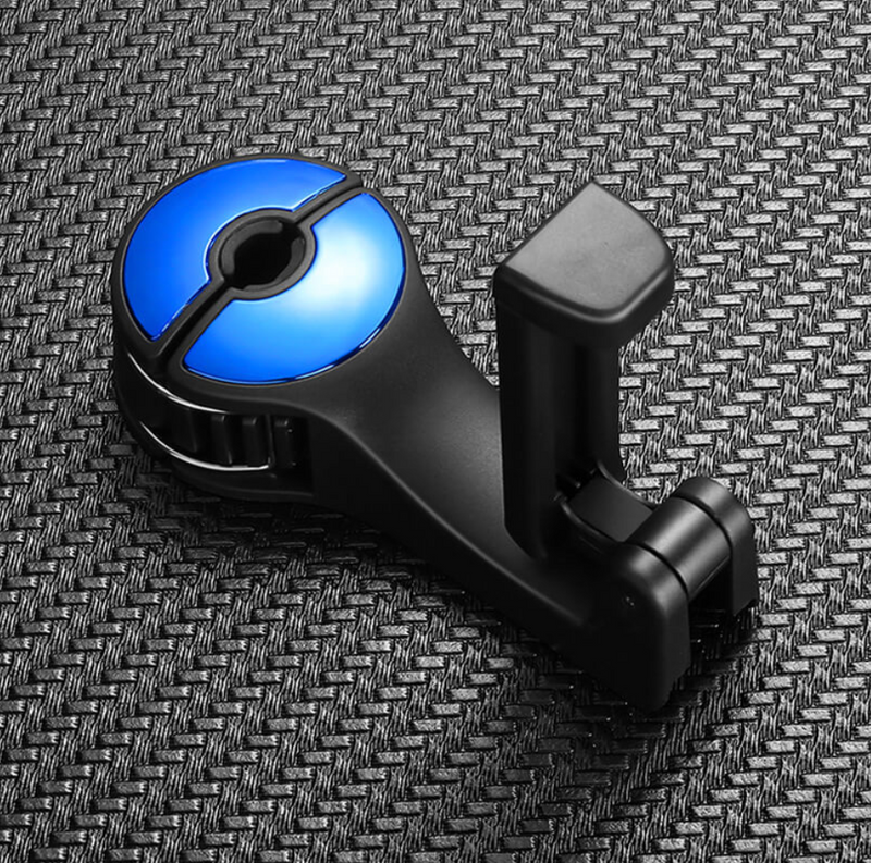 Crochet d'appui-tête 2 en 1 pour voiture (lot de 2)