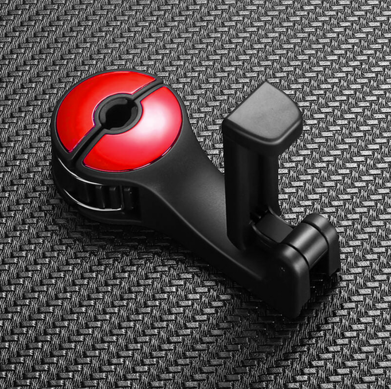 Crochet d'appui-tête 2 en 1 pour voiture (lot de 2)