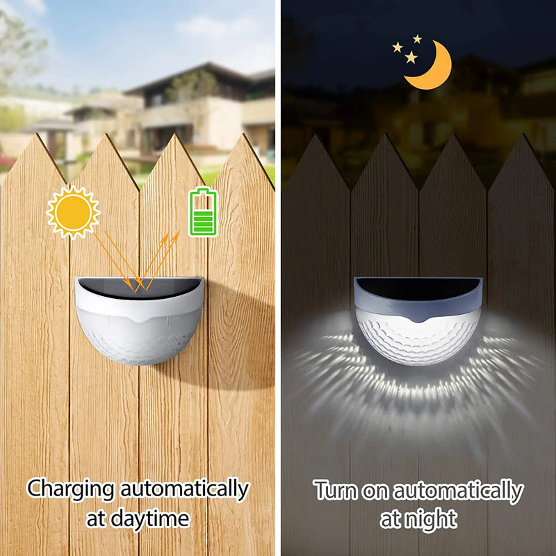Appliques murales extérieures SolarGlow – Éclairage de jardin écoénergétique version 2025 