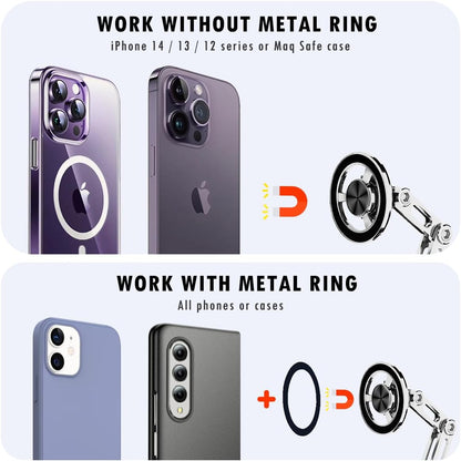 Support de téléphone de voiture magnétique Universal 360° PRO