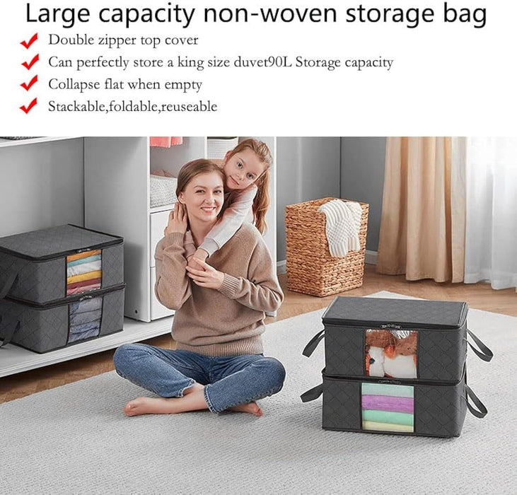 Versatile storage bag with handles