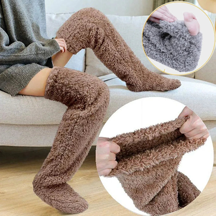 PlushWarmth Long Socks