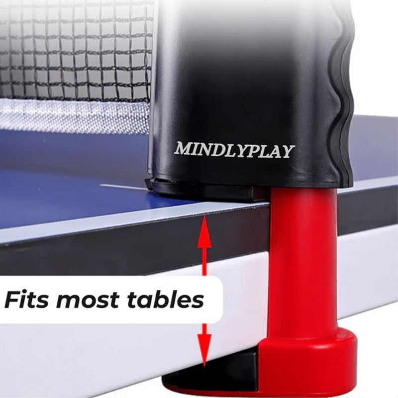 NetFlex All-in-One Table Tennis Set – Play Anytime, Anywhere