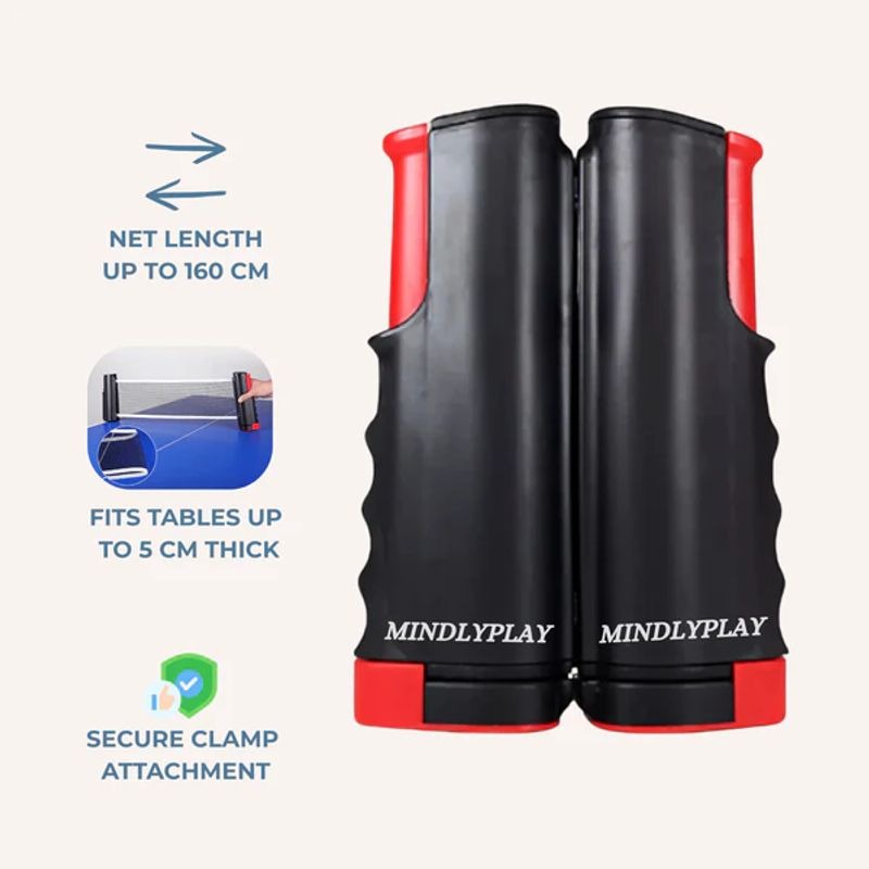 NetFlex All-in-One Table Tennis Set – Play Anytime, Anywhere